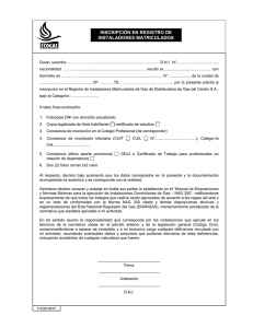 F-0290-Inscripción de Instaladores Matriculados CENTRO