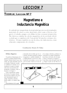 magnetismo e inductancia magnetica