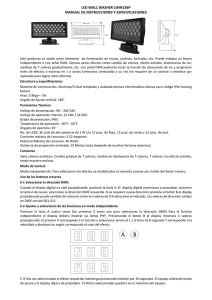 led wall washer lww136p manual de instrucciones y