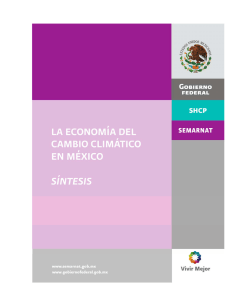 La Economía del Cambio Climático en México