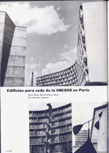 Edificios para sede de la UNESCO en París