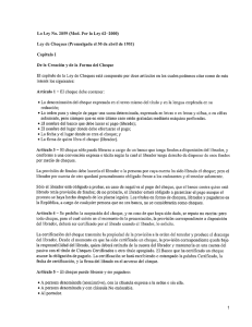 Ley 2859, Cheques - Banco Central de la República Dominicana