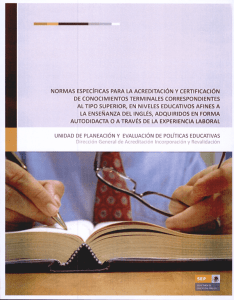 Normatividad - cenni - Secretaría de Educación Pública