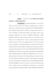 N° 231 - Poder Judicial de la Provincia de Santa Fe