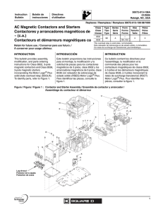 AC Magnetic Contactors and Starters Contactores y arrancadores