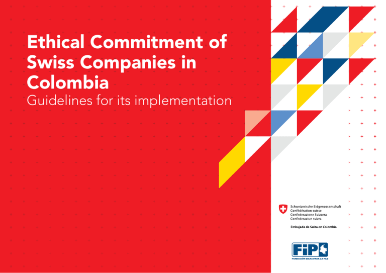 Ethical Commitment Of Swiss Companies In Colombia