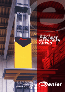 P-80 / MPS MPSH / MPH Y MPHD