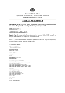 taller abierto # 4 - LDC - Universidad Simón Bolívar