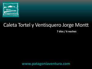 Caleta Tortel y Ventisquero Jorge Montt