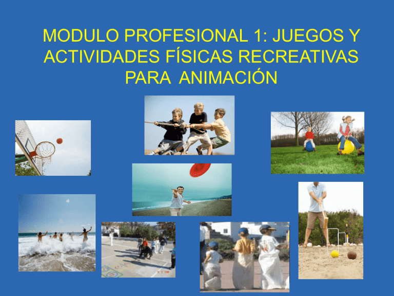 ACTIVIDADES FÍSICAS Y DEPORTIVAS: ELEMENTOS