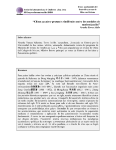 China pasado y presente: similitudes entre dos modelos