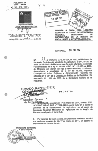 DIARIO OF|CIAL ,\( — - Ministerio de Agricultura