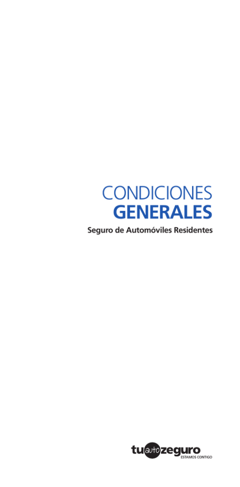 CondiCiones Generales