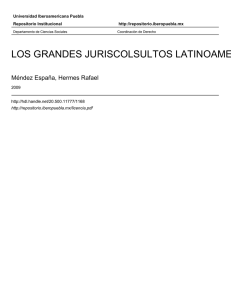 LOS GRANDES JURISCOLSULTOS LATINOAMERICANOS