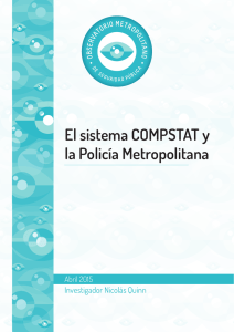 El sistema COMPSTAT y la Policía Metropolitana