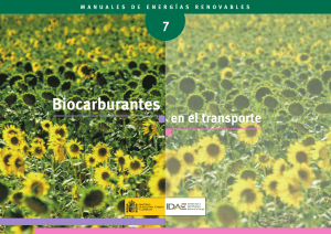 Biocarburantes en el transporte