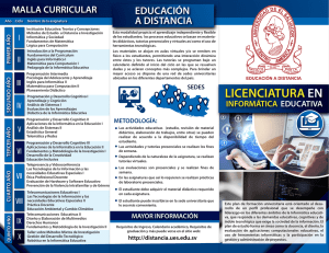 Licenciatura en Informática Educativa