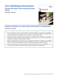 Divided We Stand: Why Inequality Keeps Rising Estamos divididos
