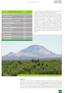 Relieve del Estado de San Luis Potosí: Altiplano