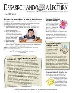Desarrollando la Lectura (Elementary School Edition) — March 2013