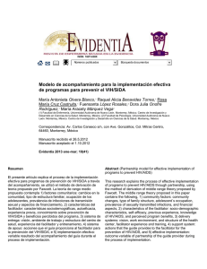 Modelo de acompañamiento para la implementación efectiva de