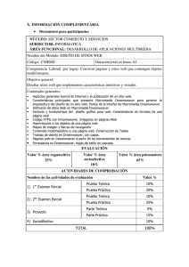 X. INFORMACIÓN COMPLEMENTARIA • Documento para