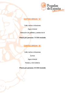 coffee break “a” coffee break “b”