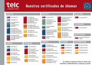 Nuestros certificados de idiomas