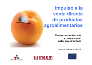 Impulso a la venta directa de productos agroalimentarios