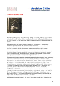 Violeta Parra (1917-1967) | Presentación