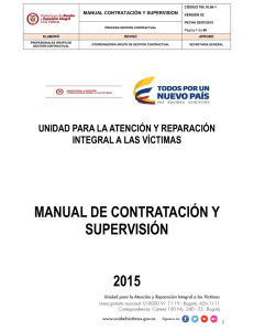 manual de contratación y supervisión 2015