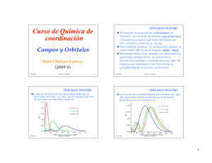 Campos y Orbitales