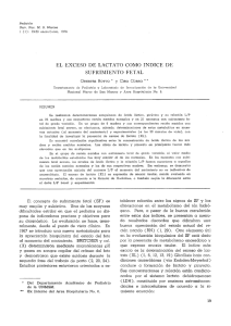 EL EXCESO DE LACTATO COMO INDICE DE SUFRIMIENTO FETAL