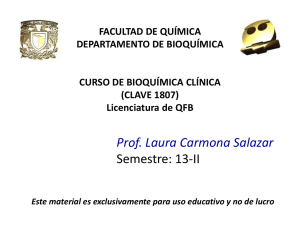 Prof. Laura Carmona Salazar Semestre: 13-II