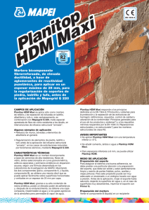 Planitop HDM Maxi Planitop HDM Maxi R2