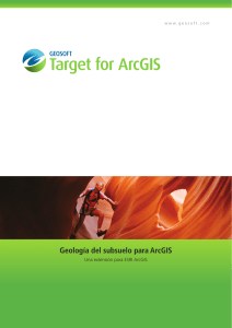 Geología del subsuelo para ArcGIS