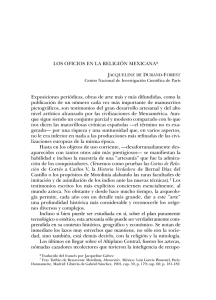 Los oficios de la religión mexicana - E-journal