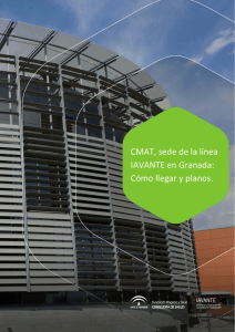 CMAT, sede de la línea IAVANTE en Granada: Cómo llegar y planos.