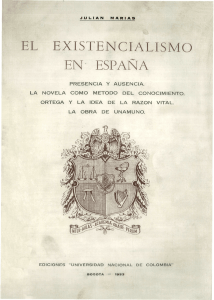 El existencialismo en España - Biblioteca Virtual Miguel de Cervantes