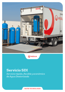 Servicio SDI - Veolia Water Technologies