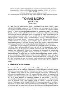 Tomas Moro - International Bureau of Education