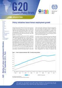 Policy initiatives boost formal employment growth