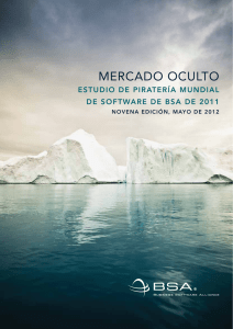 mercado oculto - BSA Global Software Survey