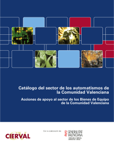 Catálogo del sector de los automatismos de la Comunidad Valenciana