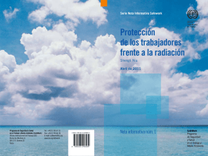 Protección de los trabajadores frente a la radiación