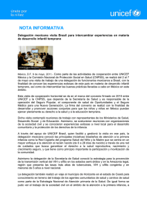 Delegaci&oacute;n mexicana visita Brasil para intercambiar