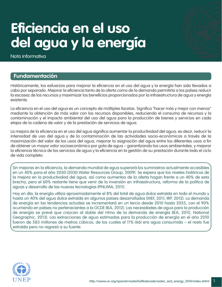 Eficiencia En El Uso Del Agua Y La Energía – DFXK