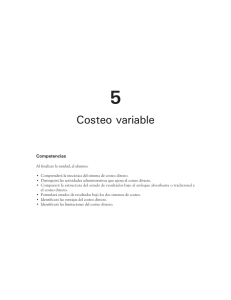 Costeo variable