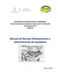 Manual de Normas Parlamentarias y Administración de Asambleas