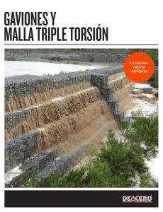 Gaviones y Malla Triple Torsion